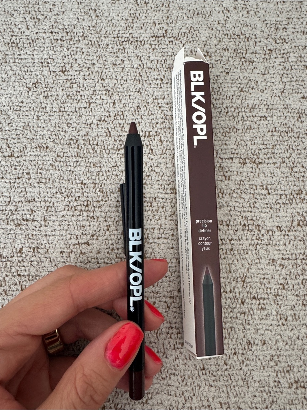 Black Opal Precision Lip Definer - Deep Brown Burgundy